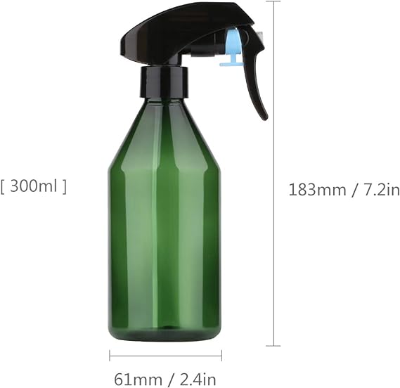 driew Plant Mister Spray Bottle, 10oz 300ML Plant Mister Water Spray Bottle Plant Spray Bottle for Plants Misting Bottle Plant Water Spray Bottle Fine Mist Spray Bottle,Green