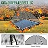 Happybuy Pond Cover Dome, 9x12 FT Garden Pond Net, 1/2 inch Mesh Dome Pond Net Covers with Zipper and Wind Rope, Black Nylon Pond Netting for Pond Pool and Garden