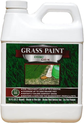 EnviroColor 4EG0032 851612002100 (1.000 Quadratfuß) 4Evergreen Gras- und Rasenfarbe, grün 