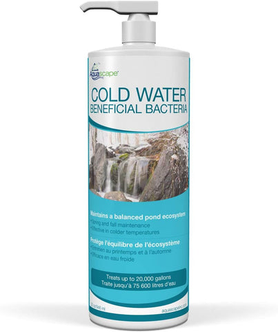 Aquascape 98894 Cold Water Beneficial Bacteria for Pond and Water Features, 32-Ounce