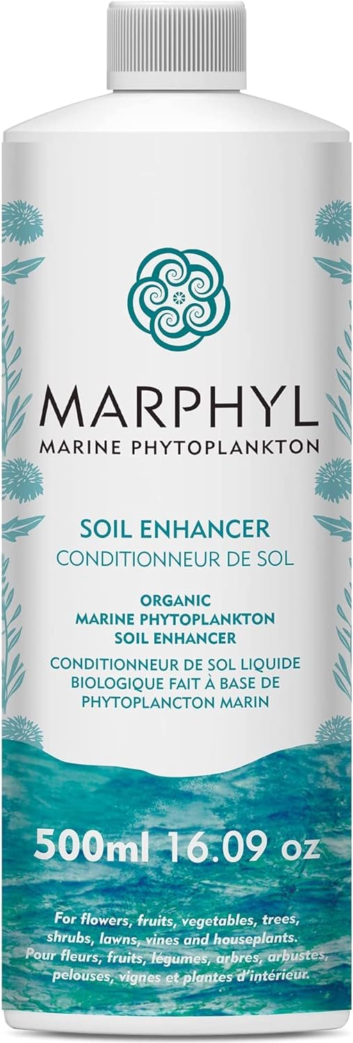 MARPHYL Fertilizante líquido para plantas hidropónicas orgánicas, multiusos, rico en nutrientes para plantas de interior, flores, verduras y suculentas 