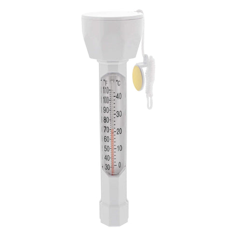 Schwimmendes Bojen-Poolthermometer von US Pool Supply mit leicht ablesbarer Jumbo-Temperaturanzeige 