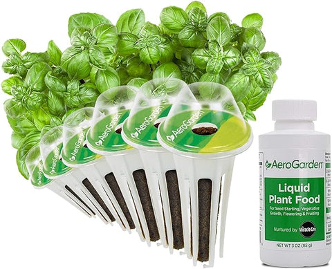 AeroGarden Pesto Basil Seed Pod Kit (6-pod)