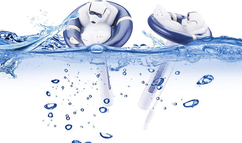 Roll over image to zoom in     VacFlow Floating Pool Thermometer, Polar Bear with String, for Outdoor/Indoor Pool and Spa, Jacuzzi and Pond
