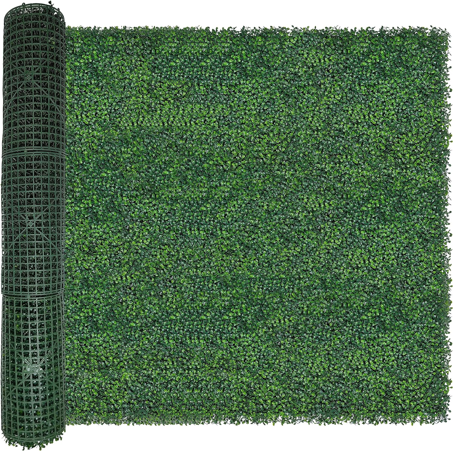 ODTORY Rejilla de pared para valla de privacidad de hiedra artificial, 40 x 120 pulgadas, anti rayos UV, telón de fondo de vegetación de hiedra, setos de hojas de vid, paneles de valla para patio, balcón, jardín, patio trasero, decoración de pared verde p